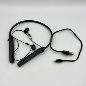 SONY WI-C400 Wireless Bluetooth Stereo Headphones Black Good Tested